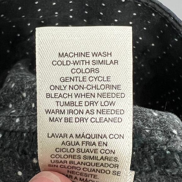 Chico's Women's L Bermuda Shorts‎ Polka Dot Stretch Utility Casual Preppy Summer - Picture 8 of 12